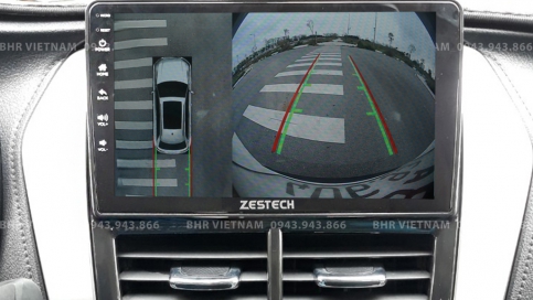Màn hình DVD Android liền camera 360 xe Toyota Yaris 2019 - nay | Zestech Z800+